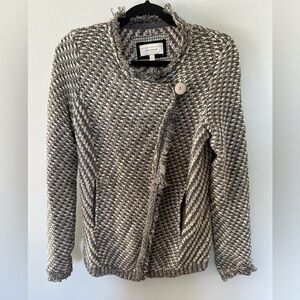 Angel Of The North Textured Gray Cardigan